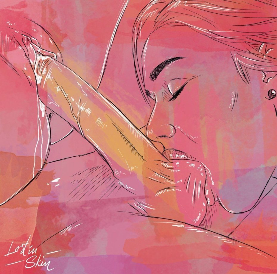 Техника минета иллюстрация