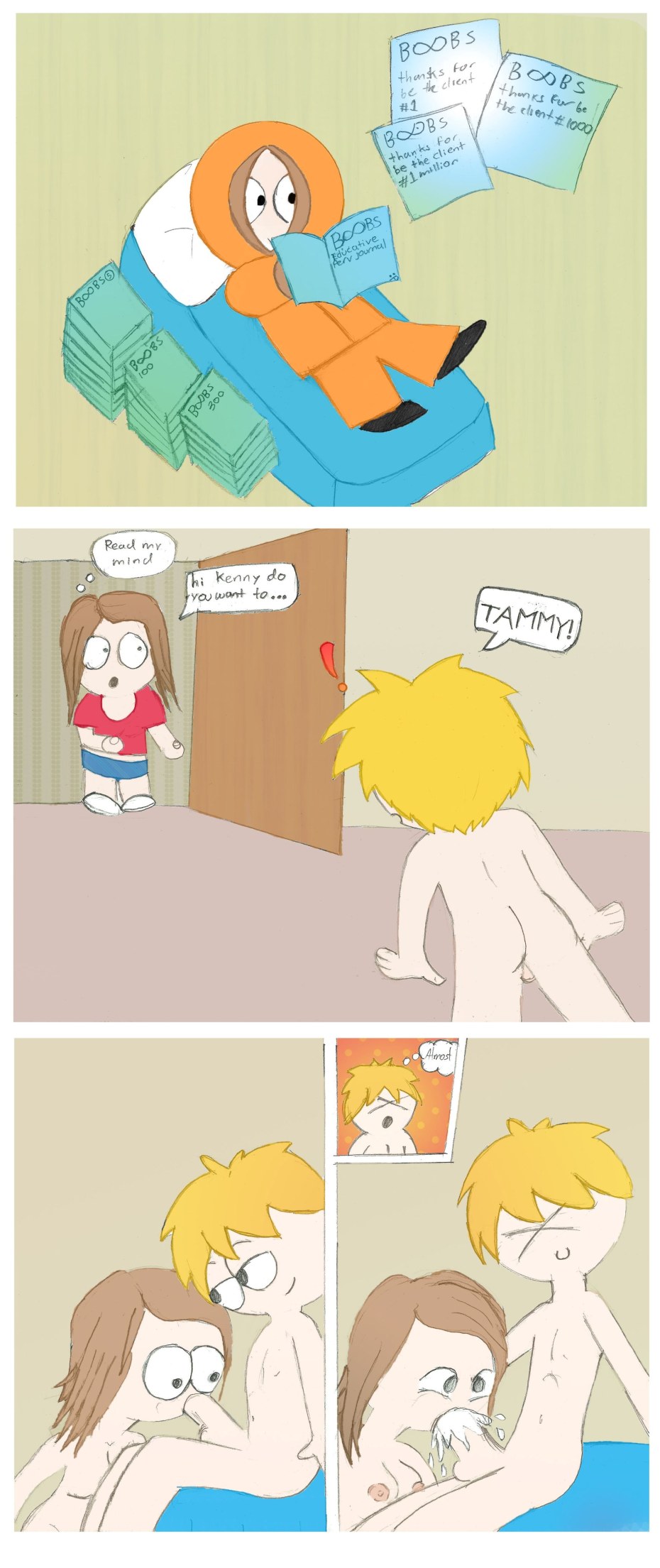 Friday the 13th: Chad takes a dick: Page 1