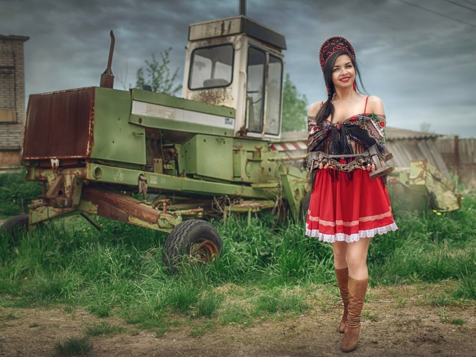 Деревенские женщины