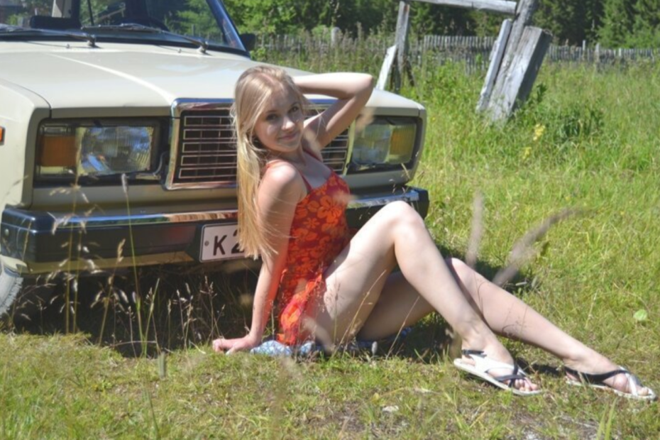 Колхозные девушки