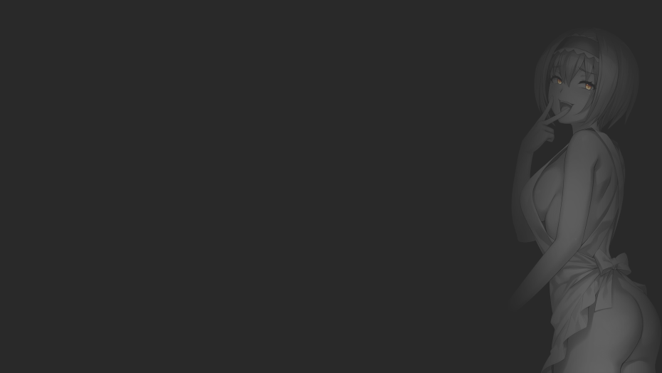 Аниме девушки на темном фоне