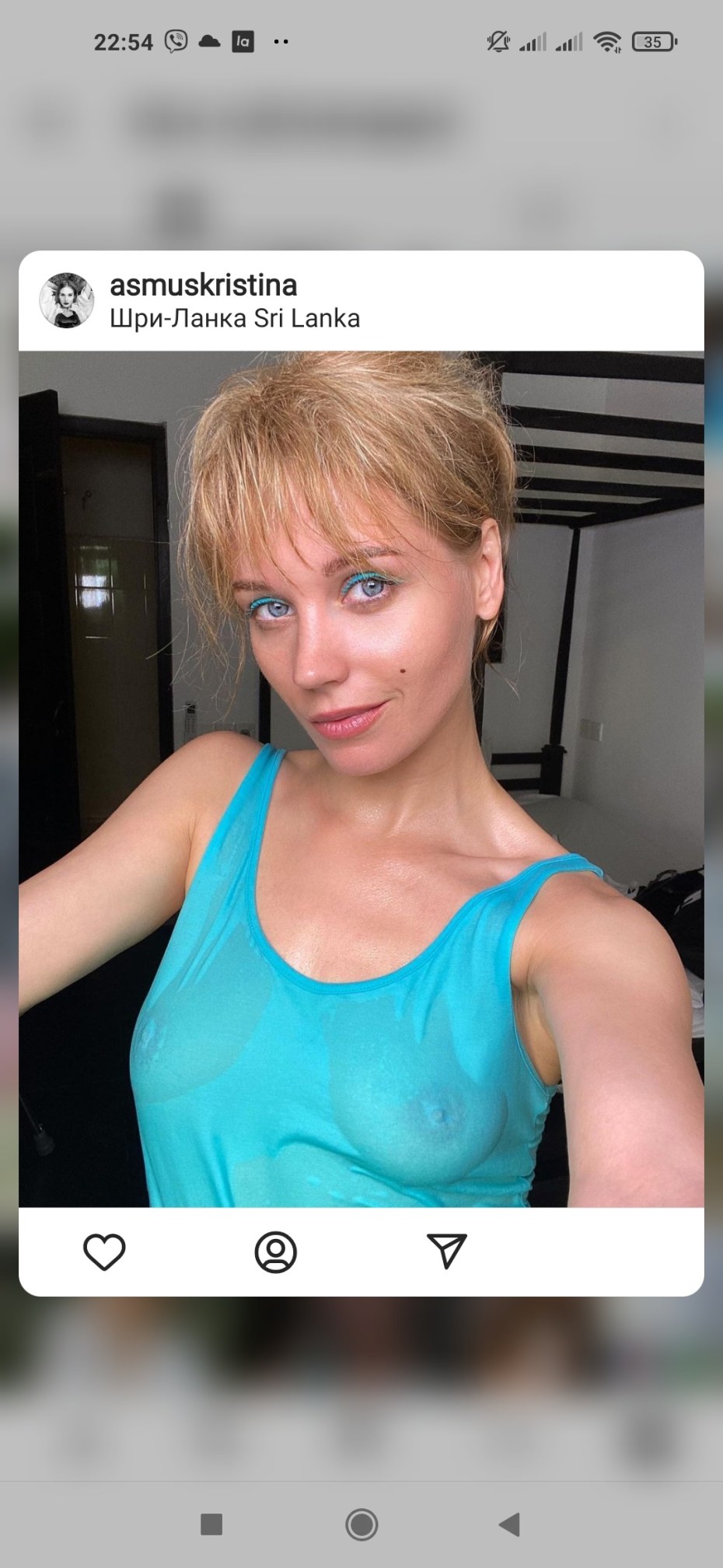 Кристина Асмус бюст