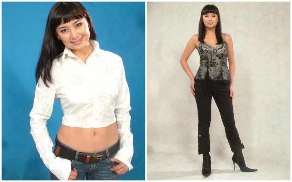 Асель Садвакасова без макияжа