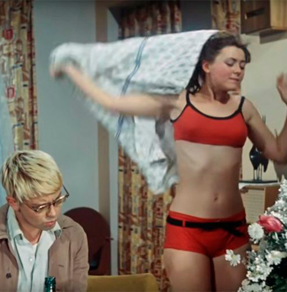 Актриса Лида в приключениях Шурика