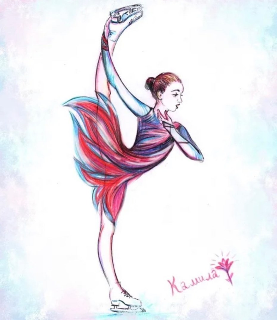 Камила Валиева арт