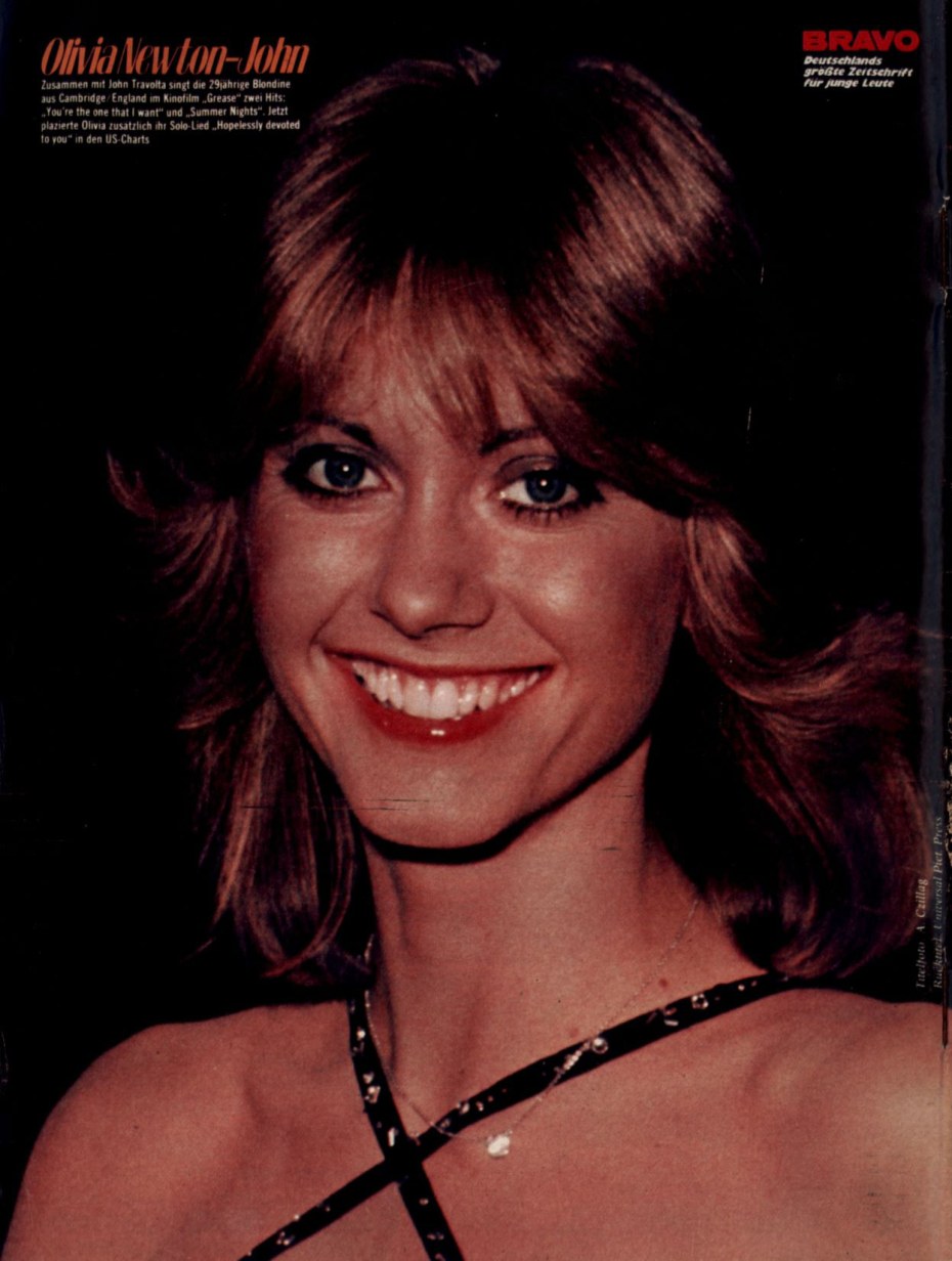 Оливия Ньютон-Джон в молодости