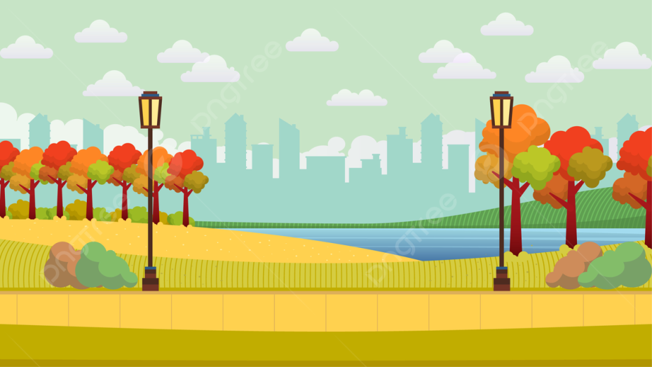 Парк мультяшный