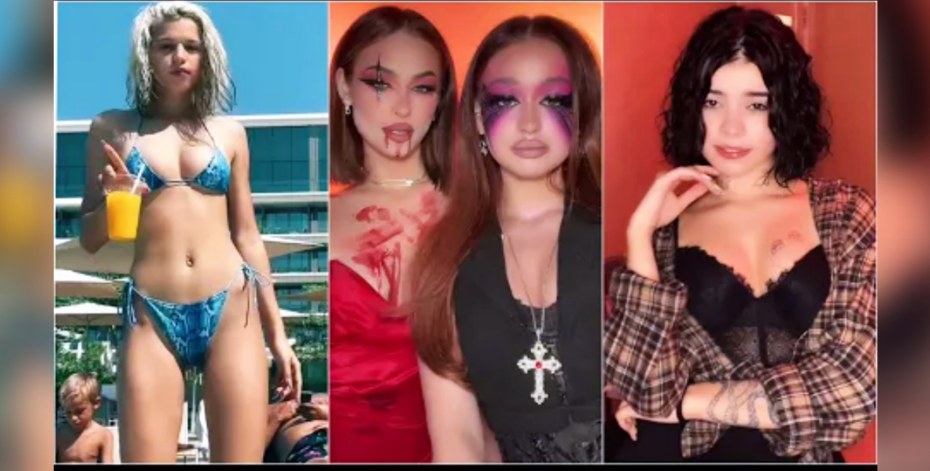 Валя карнавал tik Tok в купальнике