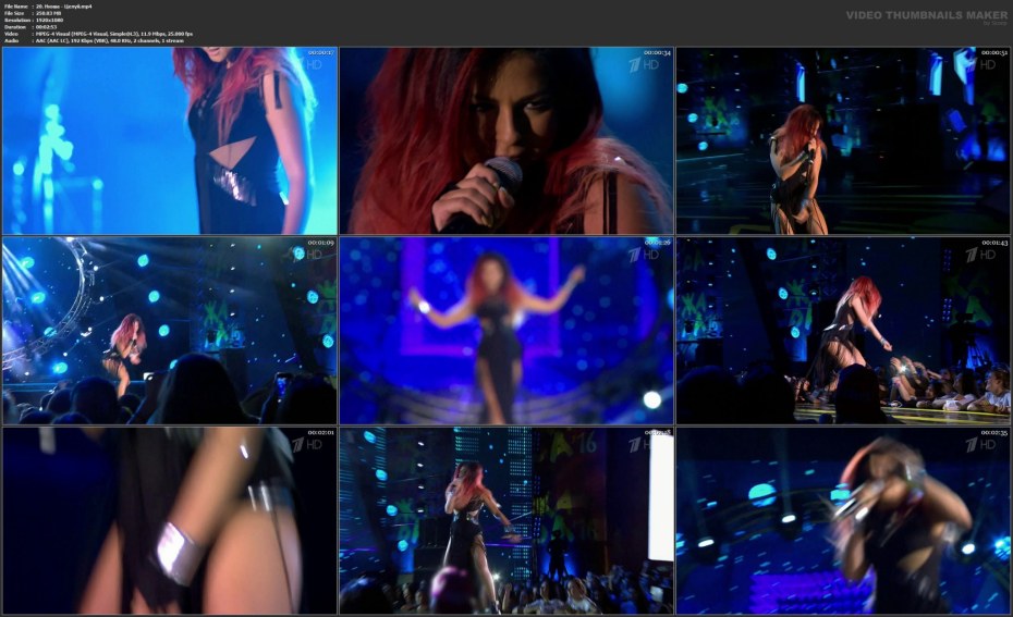 Певица Нюша йога