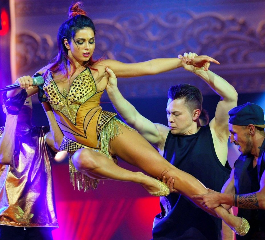 Клава Кока в Нижнем белье