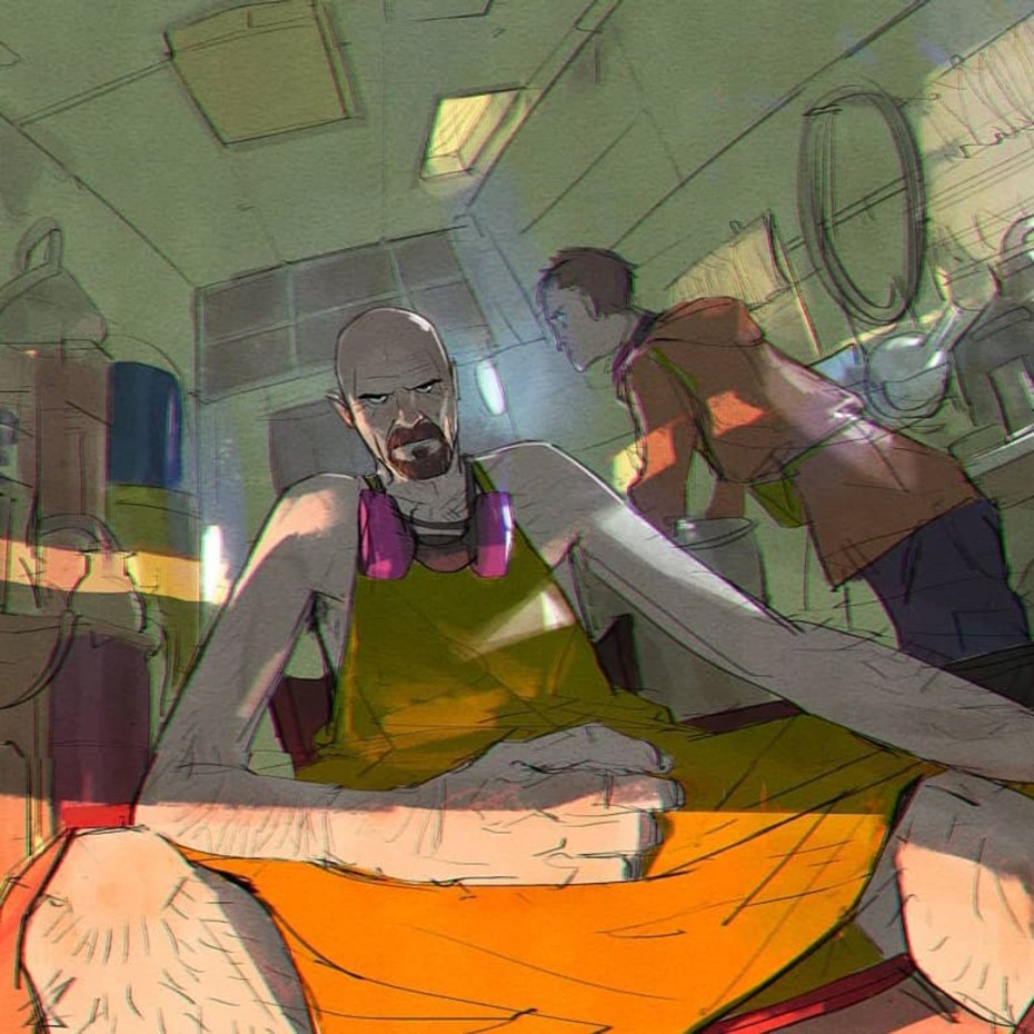 Во все тяжкие слэш арты