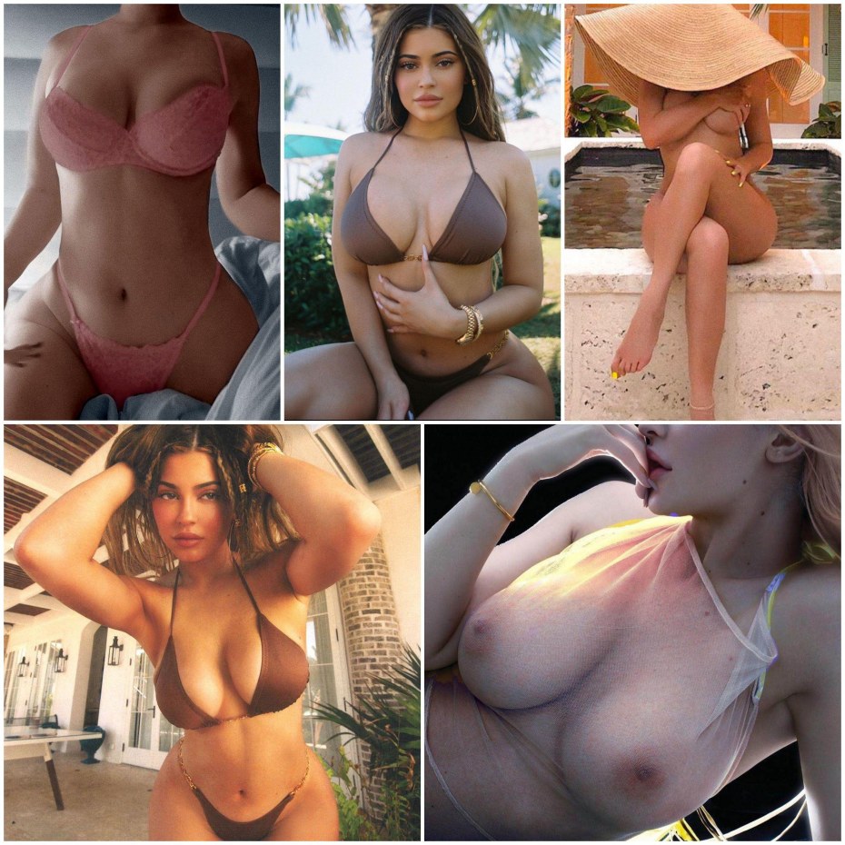 Кайли Дженнер голые сиськи