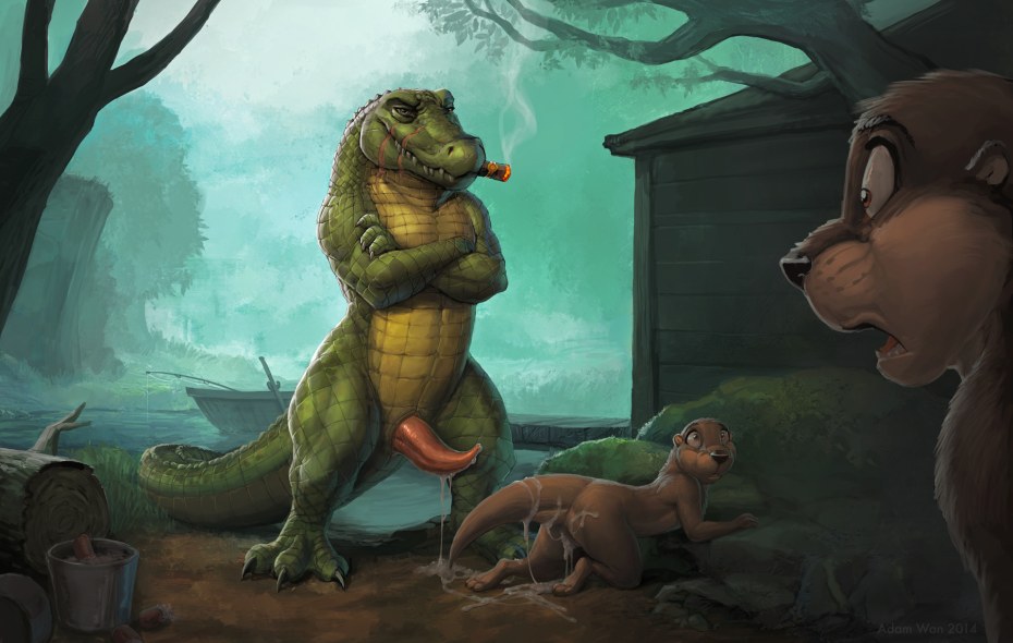 Крокодилы эротические арты