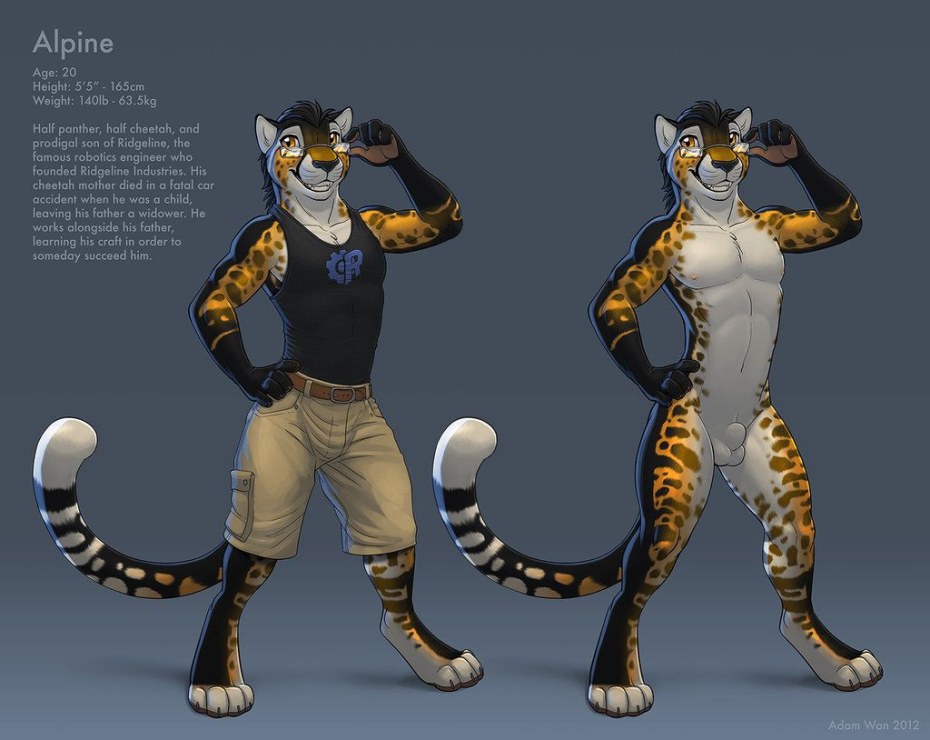 Адам Ван фурри комикс