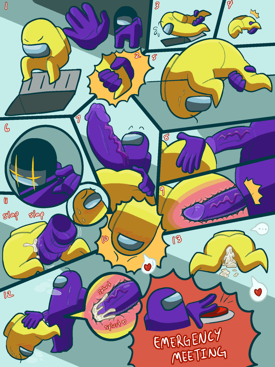 Амонг АС чёрный космонавт