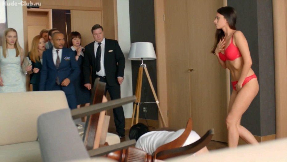 Диана Пожарская в Нижнем белье отель Элеон