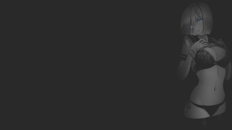 Девушка в Нижнем белье в зеркале