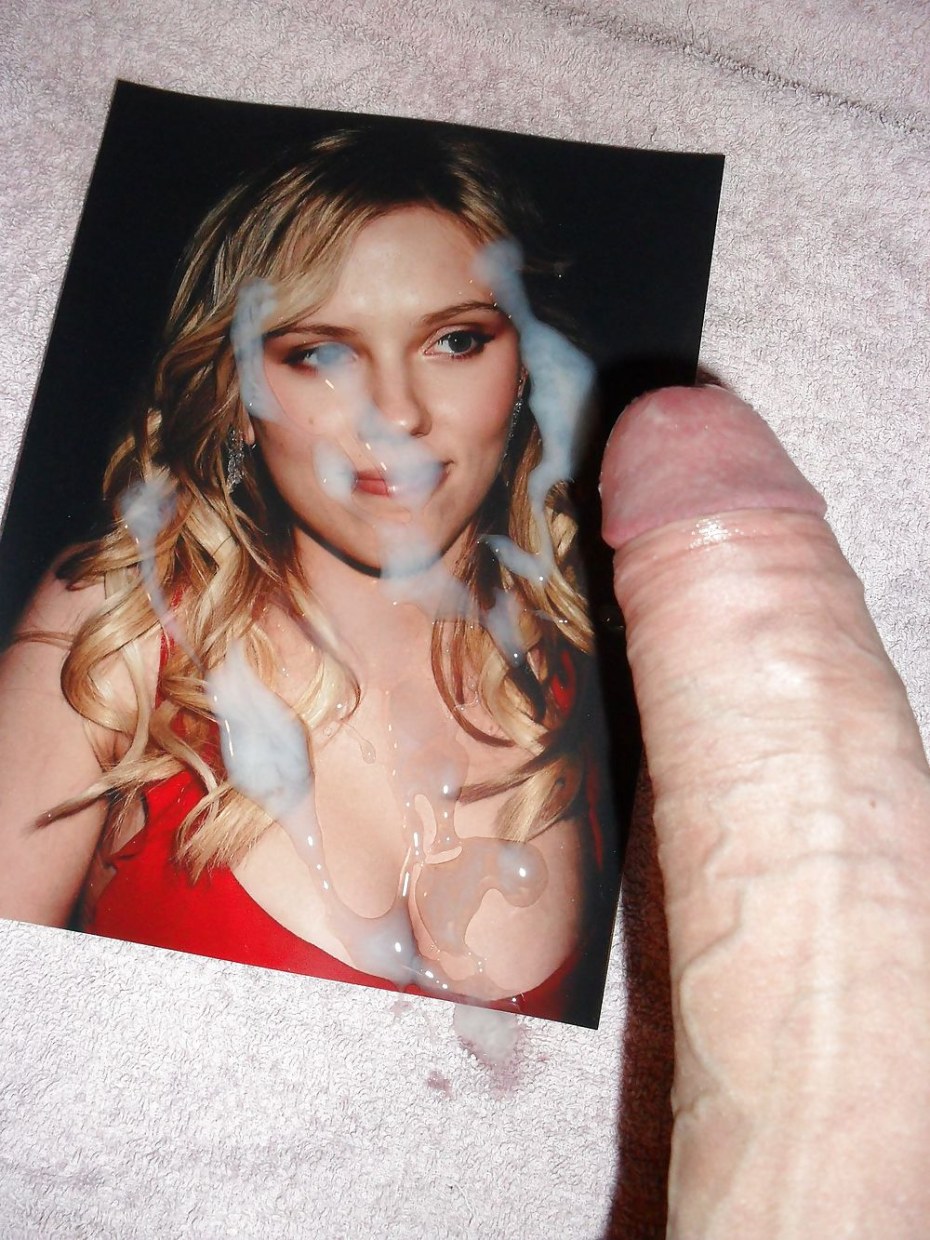 Scarlett Johansson - cock playing with handjob