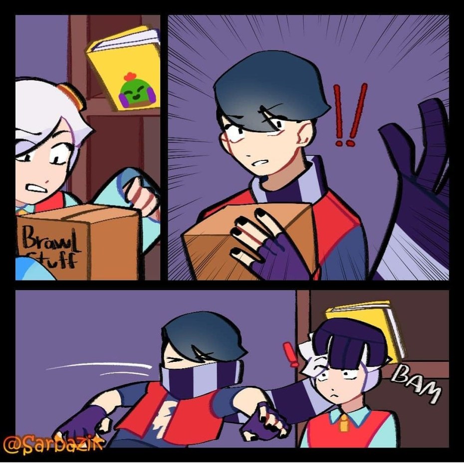 Эдгар и Колетт комиксы