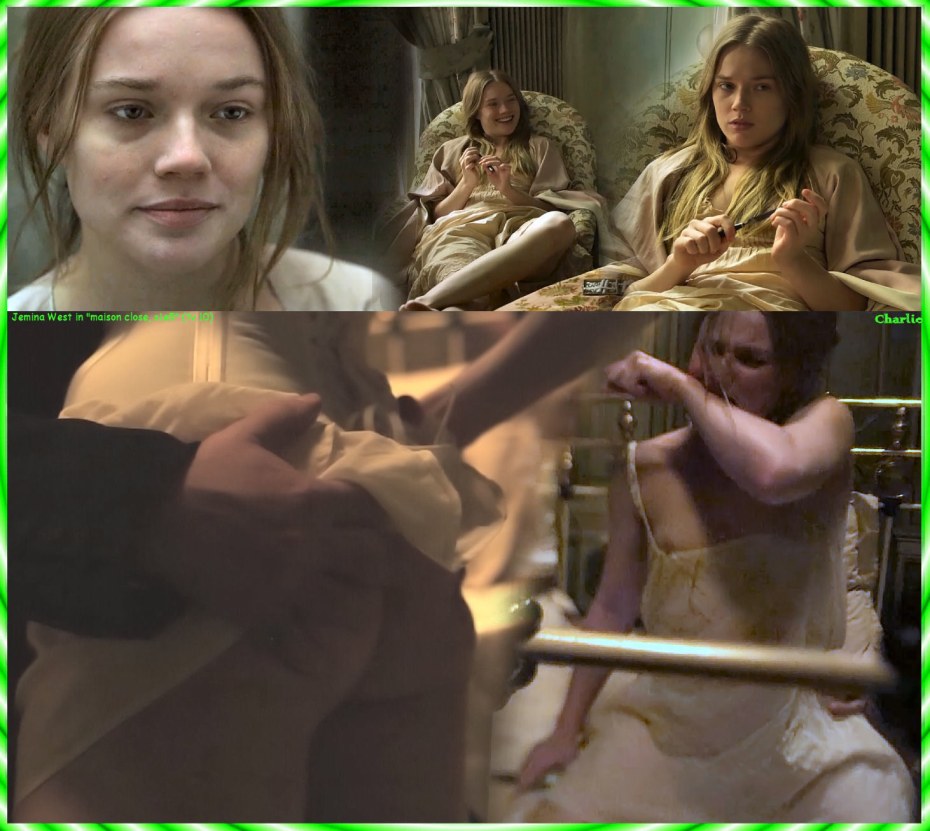 Джемайма Уэст ню в Борджии