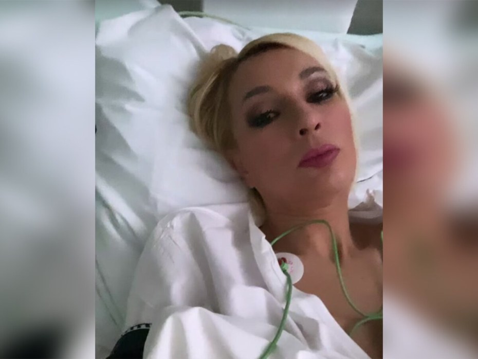 Лера Кудрявцева синяк