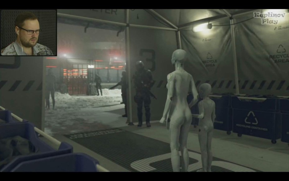 Голые андроиды из Детройт