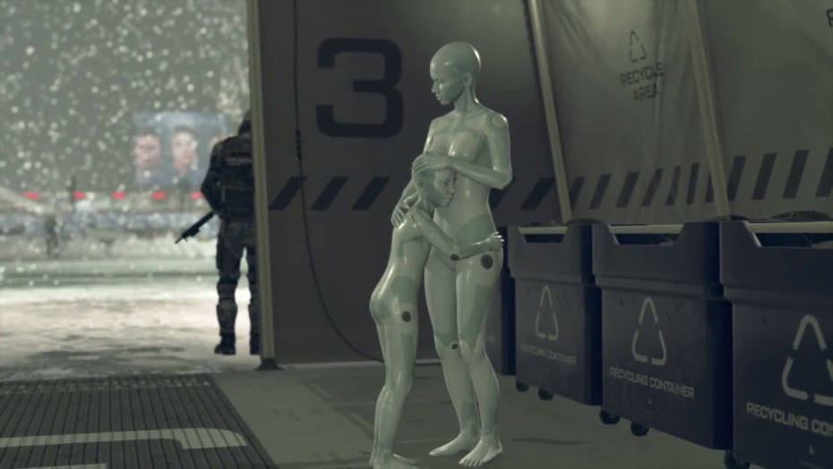 Голые андроиды из Детройт