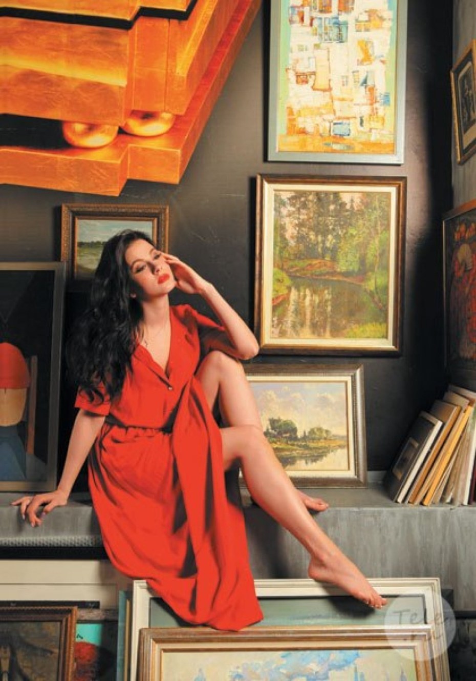 Вера Брежнева голаяголая