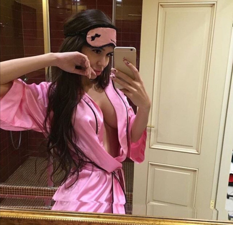 Алина Лобачева селфи