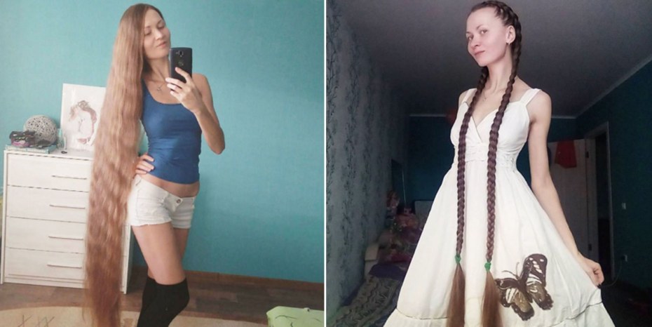 Русская Рапунцель Дарья Губанова подстриглась