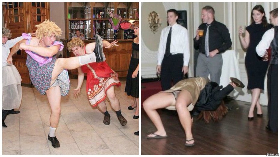 Пьяные женщины на корпоративах