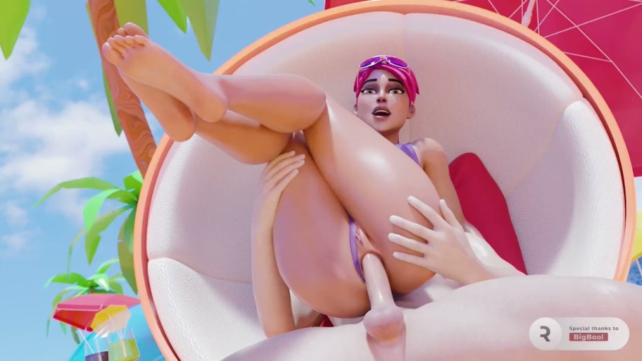 Неоновая Рысь ФОРТНАЙТ xxx