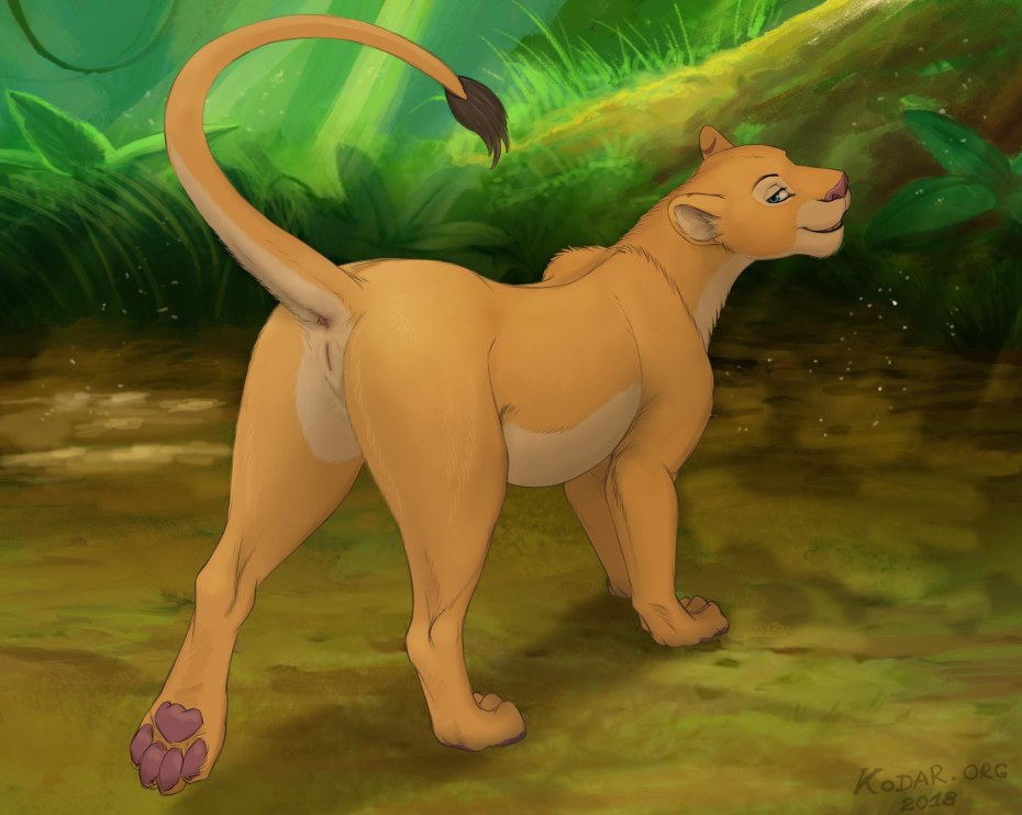 Хентай feral львица и человек