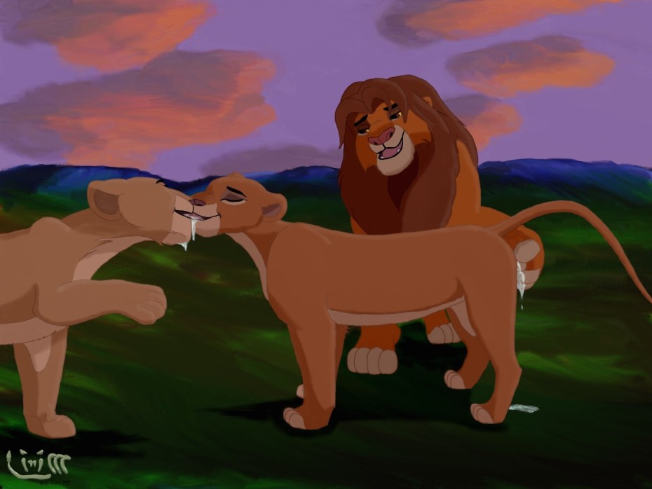 Король Лев Кову и Киара sex