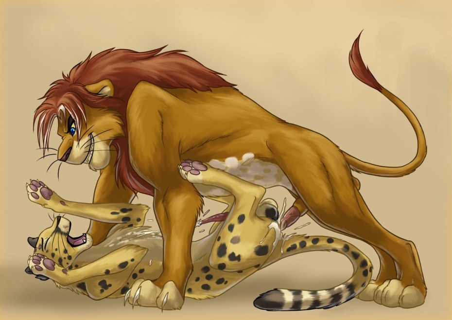 Хентай Король Лев гепард