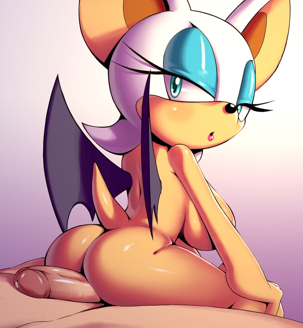 Rouge from sonic naked