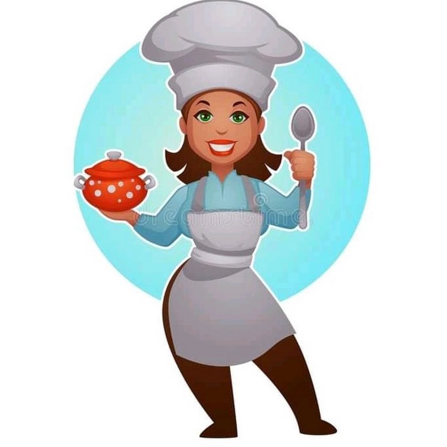 Повар женщина рисунок
