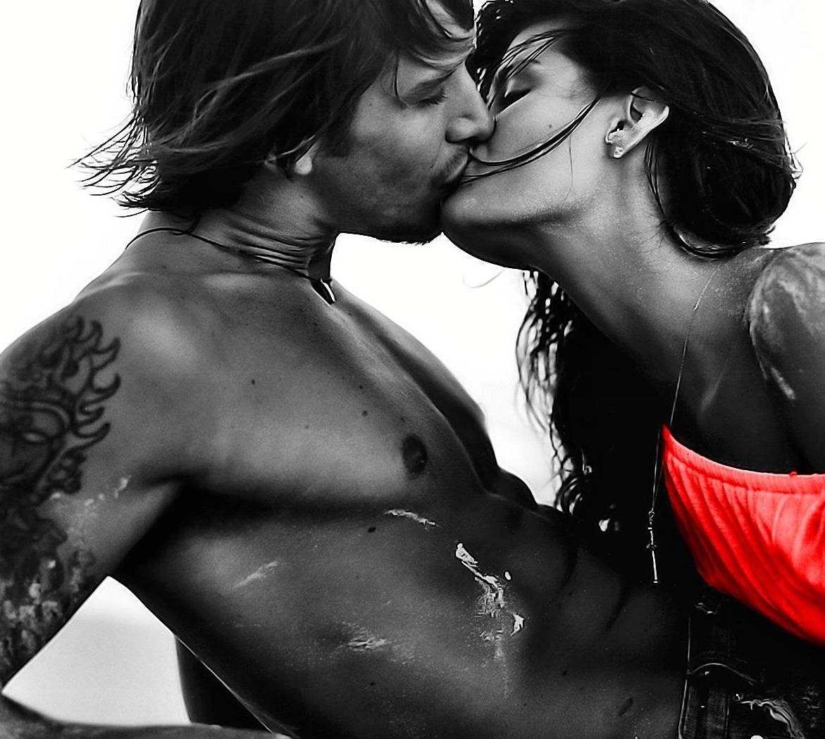 картинки любимому страстные поцелуи
