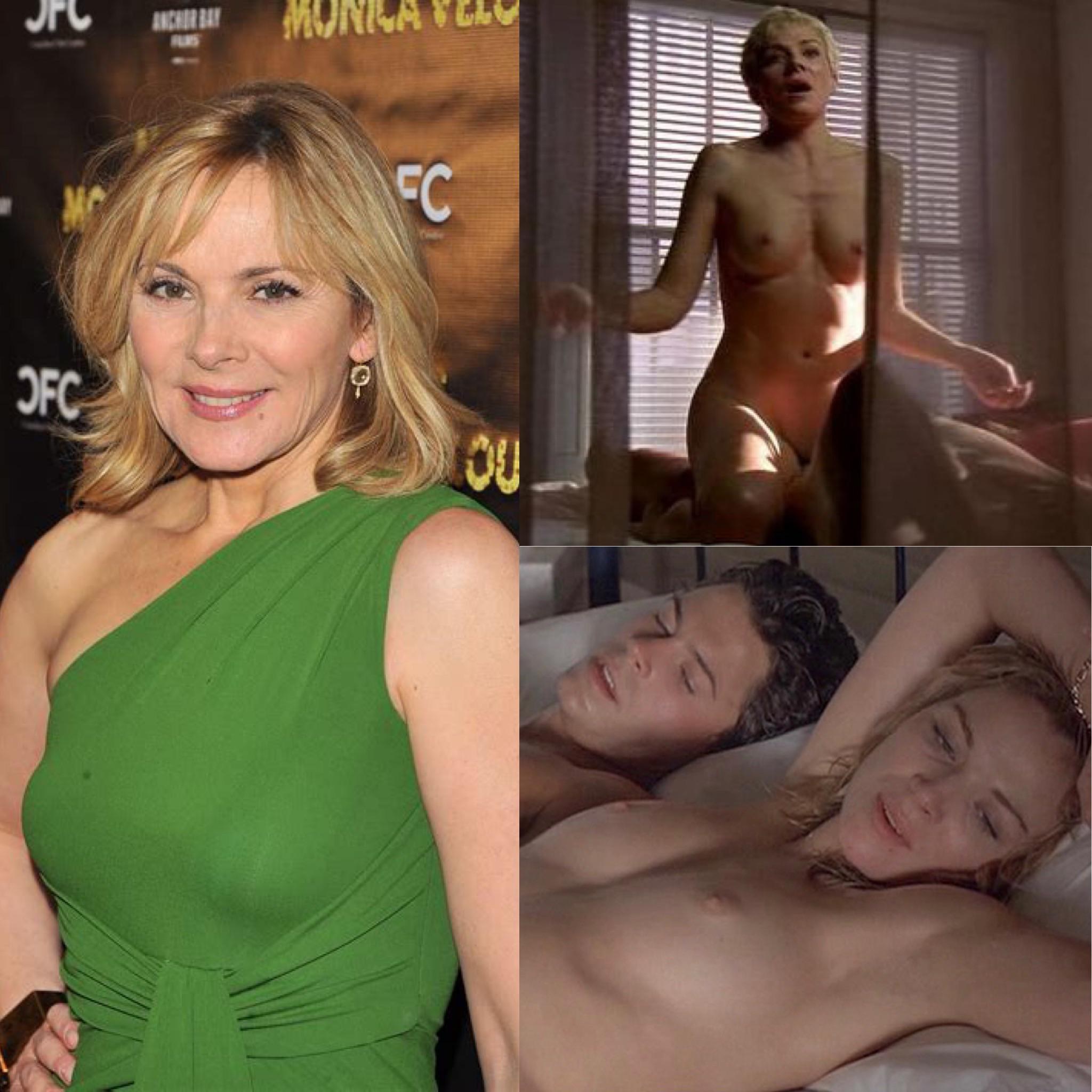 Голая Ким Кэтролл Kim Cattrall. 