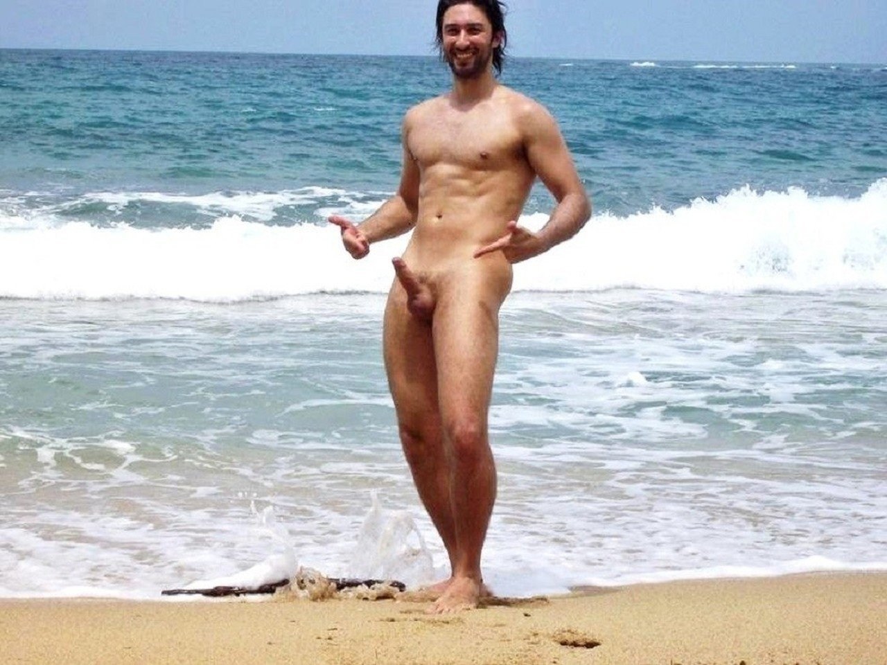 голые парни мужики пляж фото 55