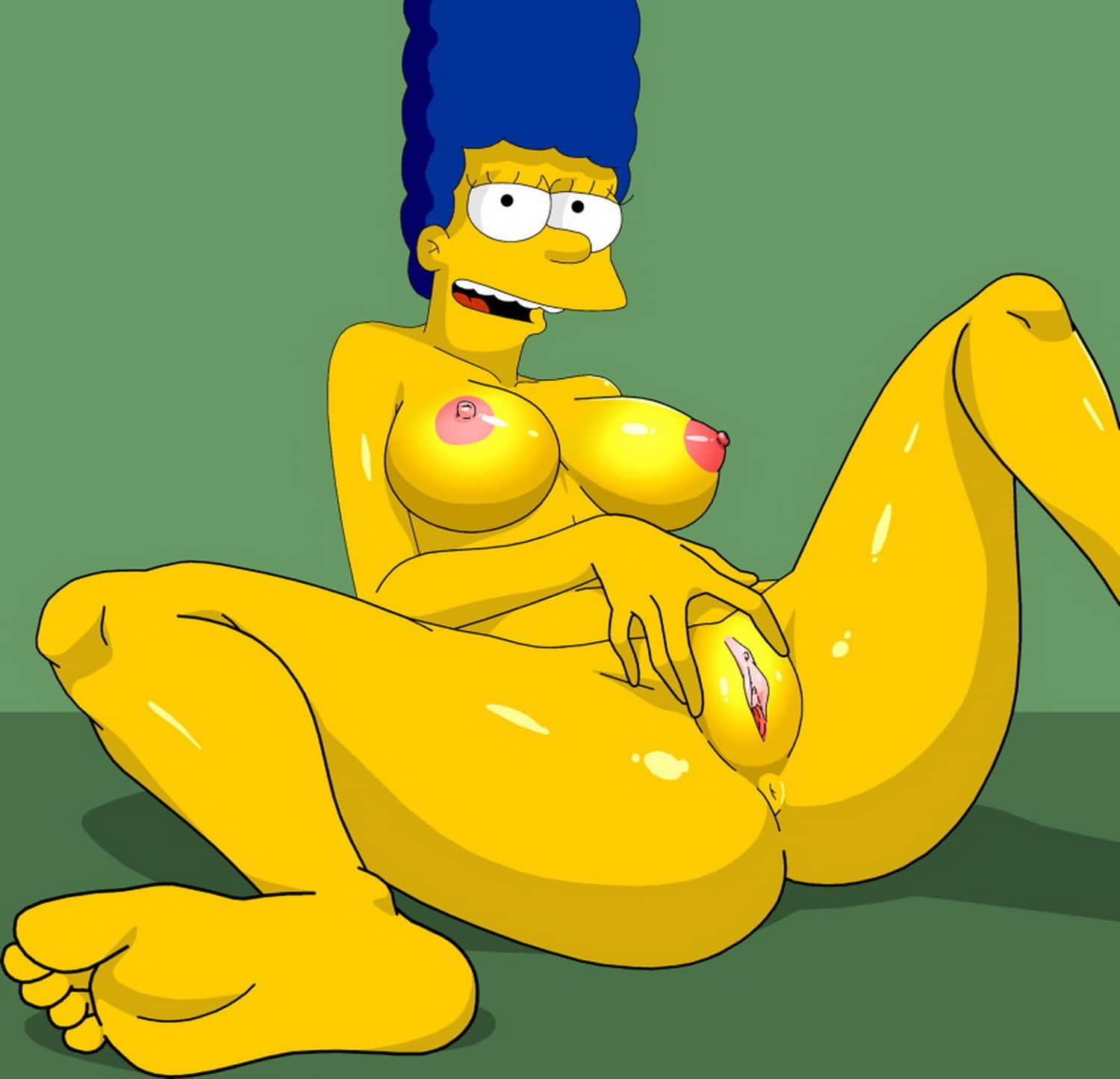 Сельма и Пэтти Бувье трахаются с Гомером в новогоднем порно-выпуске Симпсонов
