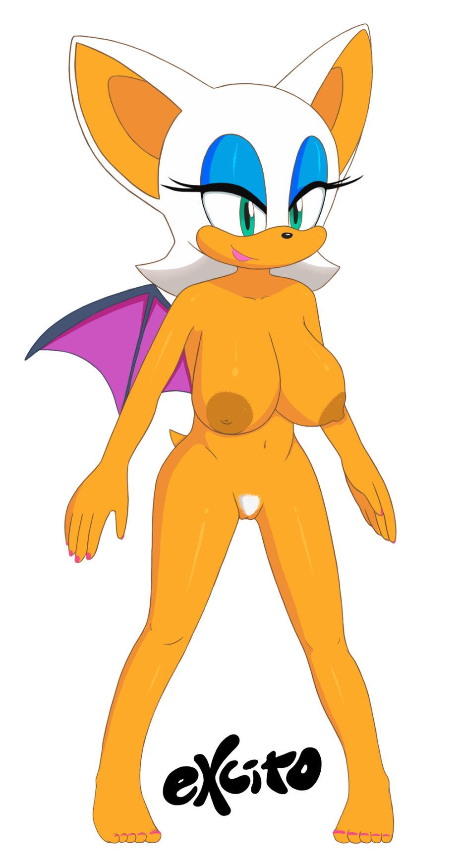 Большие сиськи rouge the bat