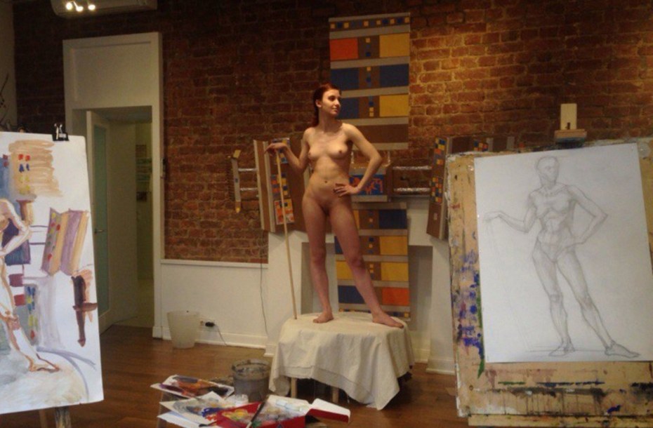 Зураб Церетели голая натурщица