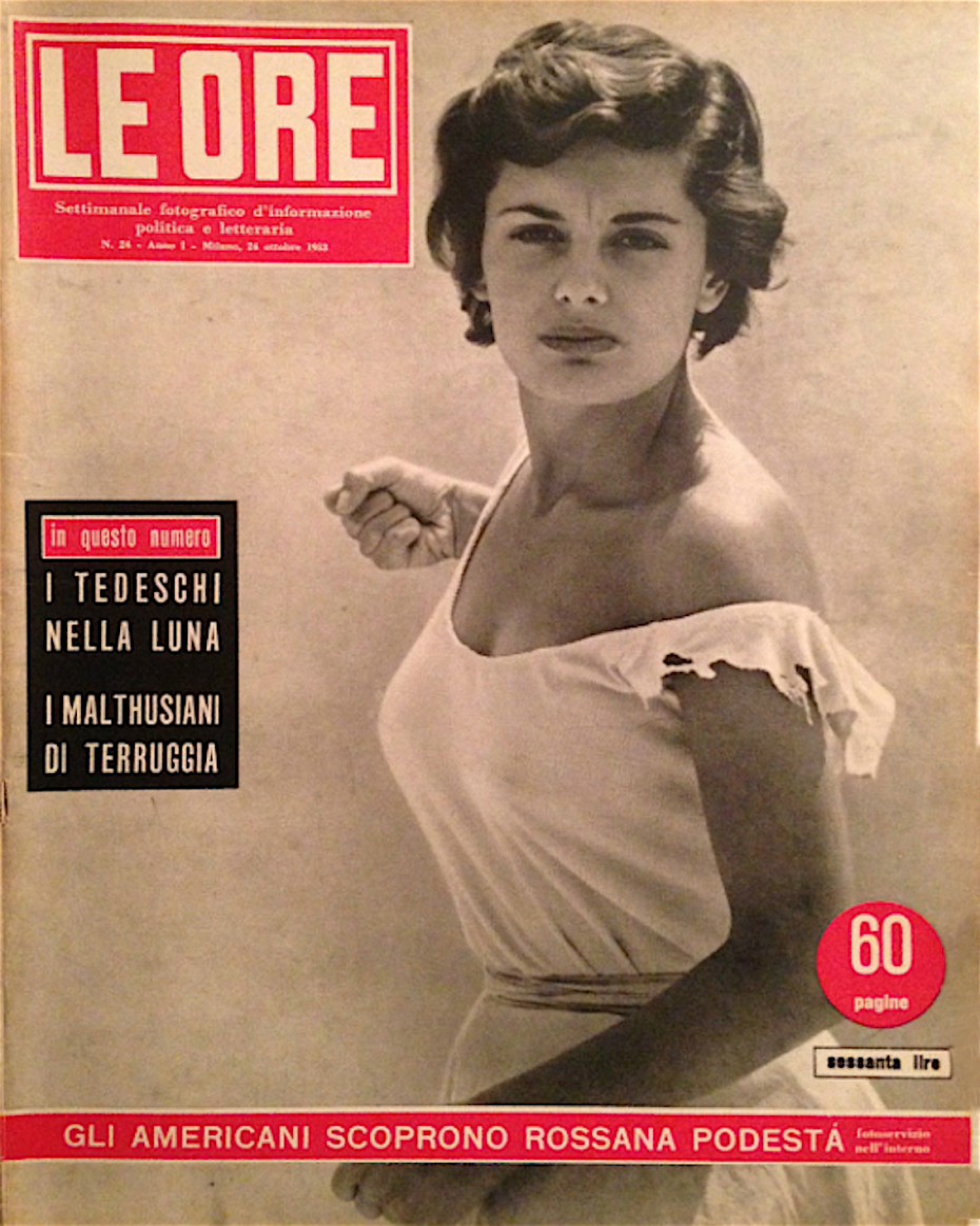 Джина Лоллобриджида в молодости фигура