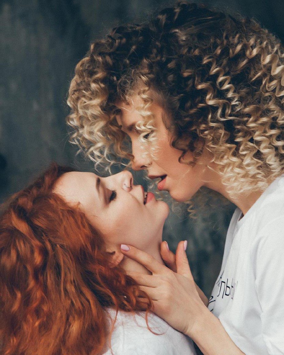 Женя Огурцова и Лена Третьякова