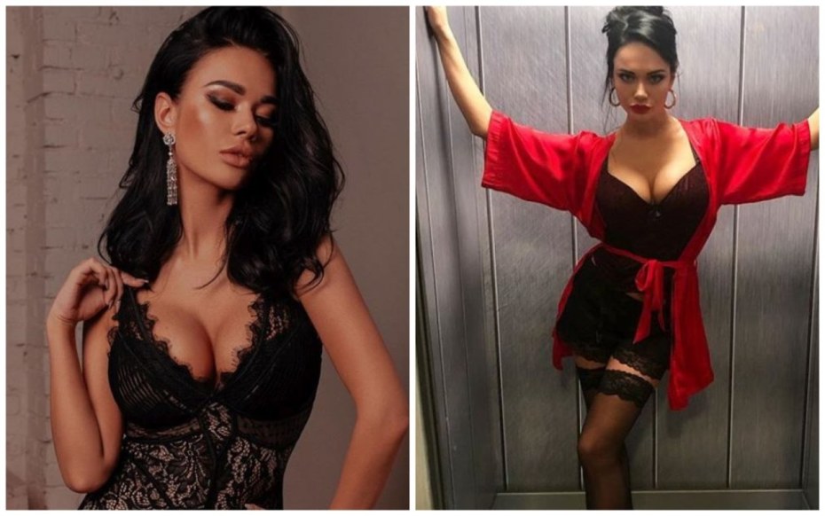 Карина Зверева в Нижнем белье