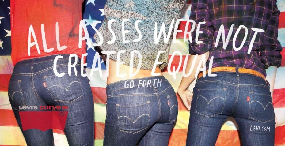 Джинсы левайс на девушке