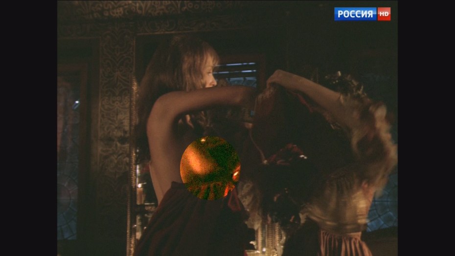 Наталья Скоморохова в Нижнем белье в сериале корни