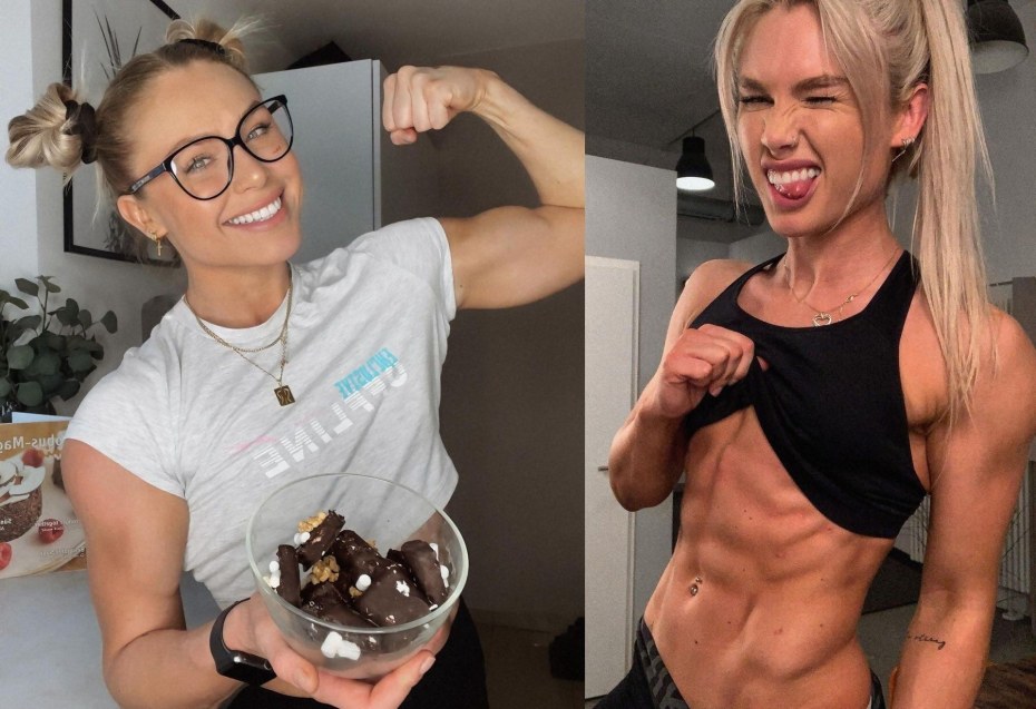 Порноактриса Alina li Соло