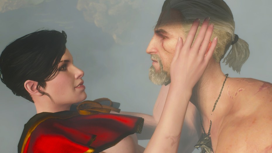 Сиана Ведьмак 3 постельная сцена